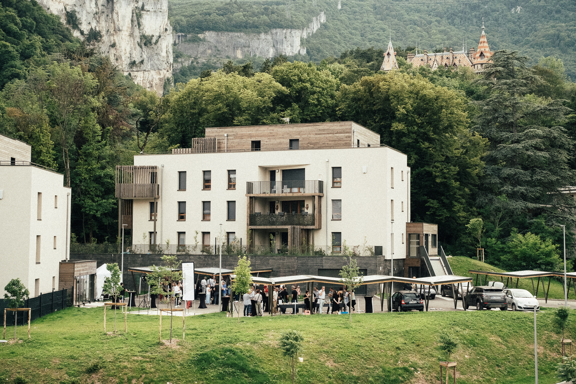 Inauguration de la résidence Les Allées du Parc à Sassenage